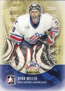 #165 Ryan Miller - Rochester Americans - 2011-12 In The Game Heroes and Prospects Hockey