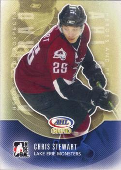 #170 Chris Stewart - Lake Erie Monsters - 2011-12 In The Game Heroes and Prospects Hockey