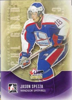 #191 Jason Spezza - Windsor Spitfires - 2011-12 In The Game Heroes and Prospects Hockey