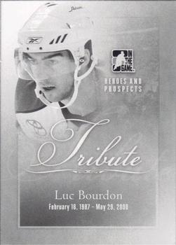 #197 Luc Bourdon - Manitoba Moose - 2011-12 In The Game Heroes and Prospects Hockey