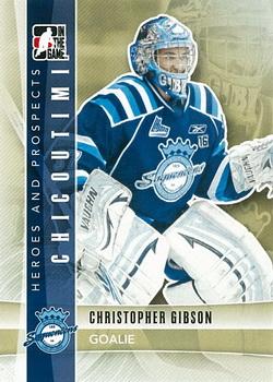 #45 Christopher Gibson - Chicoutimi Sagueneens - 2011-12 In The Game Heroes and Prospects Hockey