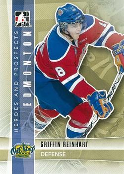 #73 Griffin Reinhart - Edmonton Oil Kings - 2011-12 In The Game Heroes and Prospects Hockey