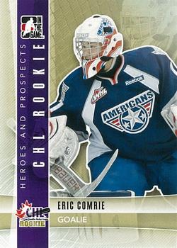 #96 Eric Comrie - Tri-City Americans - 2011-12 In The Game Heroes and Prospects Hockey