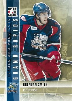 #109 Brendan Smith - Grand Rapids Griffins - 2011-12 In The Game Heroes and Prospects Hockey