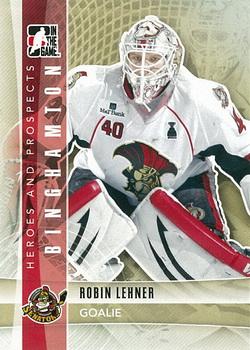 #131 Robin Lehner - Binghamton Senators - 2011-12 In The Game Heroes and Prospects Hockey