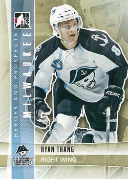 #132 Ryan Thang - Milwaukee Admirals - 2011-12 In The Game Heroes and Prospects Hockey