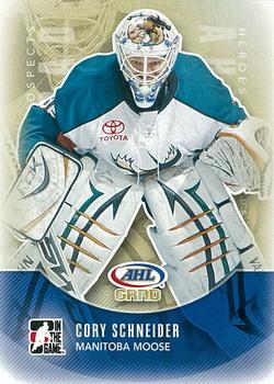 #171 Cory Schneider - Manitoba Moose - 2011-12 In The Game Heroes and Prospects Hockey