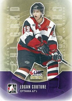 #179 Logan Couture - Ottawa 67's - 2011-12 In The Game Heroes and Prospects Hockey