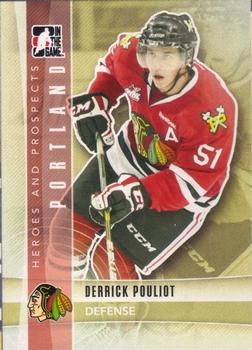 #71 Derrick Pouliot - Portland Winterhawks - 2011-12 In The Game Heroes and Prospects Hockey