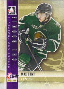 #99 Max Domi - London Knights - 2011-12 In The Game Heroes and Prospects Hockey