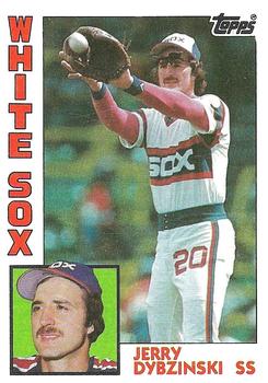 #619 Jerry Dybzinski - Chicago White Sox - 1984 Topps Baseball