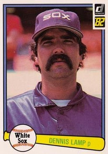 #619 Dennis Lamp - Chicago White Sox - 1982 Donruss Baseball