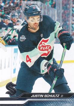 #619 Justin Schultz - Seattle Kraken -2023-24 Upper Deck Hockey