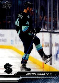 #619b Justin Schultz - Seattle Kraken -2023-24 Upper Deck Hockey