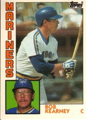 #61T Bob Kearney - Seattle Mariners - 1984 Topps Traded Baseball