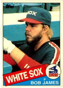 #61T Bob James - Chicago White Sox - 1985 Topps Traded Baseball