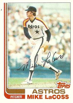 #61T Mike LaCoss - Houston Astros - 1982 Topps Traded Baseball