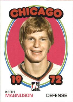 #61 Keith Magnuson - Chicago Blackhawks - 2009-10 In The Game 1972 The Year In Hockey