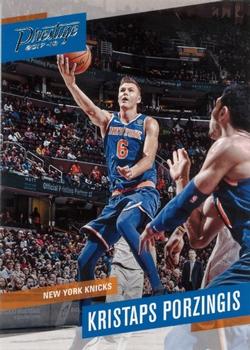 #61 Kristaps Porzingis - New York Knicks - 2017-18 Panini Prestige Basketball