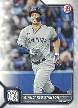 #61 Giancarlo Stanton - New York Yankees - 2022 Bowman Baseball
