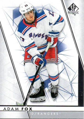 #61 Adam Fox - New York Rangers - 2022-23 SP Authentic Hockey