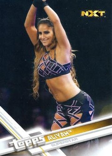 #61 Aliyah - 2017 Topps WWE Wrestling