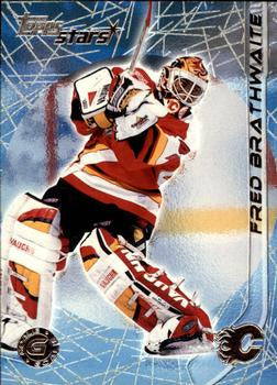 #61 Fred Brathwaite - Calgary Flames - 2000-01 Topps Stars Hockey