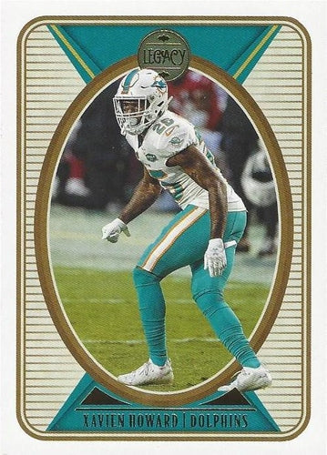 #61 Xavien Howard - Miami Dolphins - 2022 Panini Legacy Football