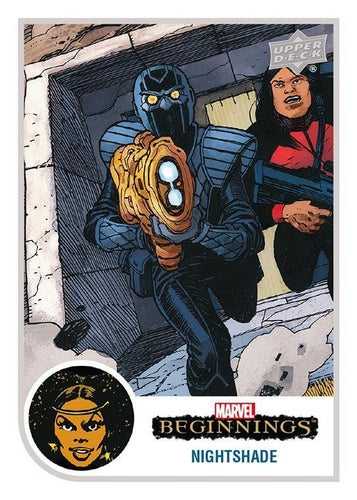 #61 Nightshade - 2022 Upper Deck Marvel Beginnings