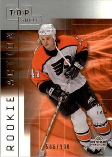 #61a Kirby Law - Philadelphia Flyers - 2001-02 Upper Deck Top Shelf Hockey