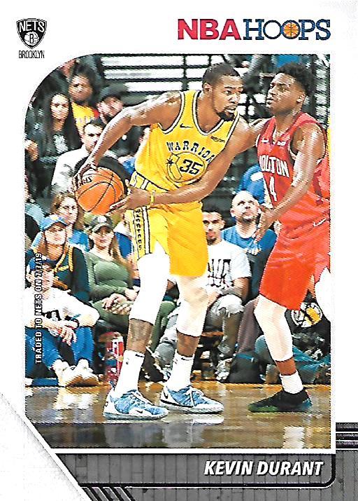 #61 Kevin Durant - Brooklyn Nets - 2019-20 Hoops Basketball