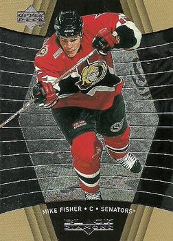 #61 Mike Fisher - Ottawa Senators - 1999-00 Upper Deck Black Diamond Hockey