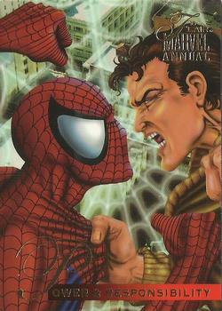 #61 Power & Responsibility - 1995 Flair Marvel Annual
