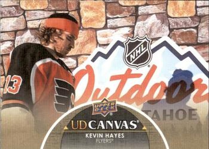 #C61 Kevin Hayes - Philadelphia Flyers - 2021-22 Upper Deck - UD Canvas Hockey