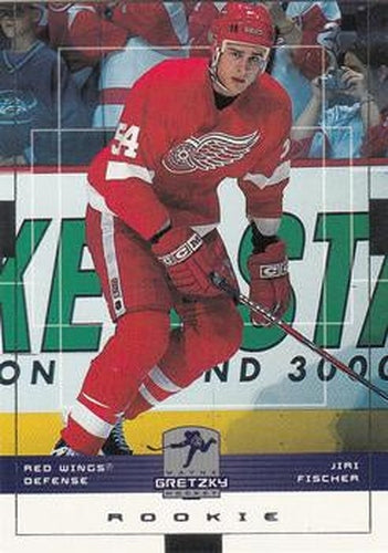 #61 Jiri Fischer - Detroit Red Wings - 1999-00 Upper Deck Wayne Gretzky Hockey