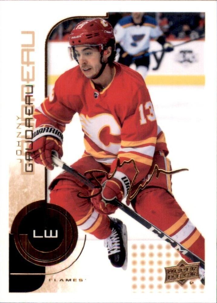 #61 Johnny Gaudreau - Calgary Flames - 2022-23 Upper Deck MVP - 20th Anniversary Hockey