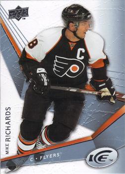 #61 Mike Richards - Philadelphia Flyers - 2008-09 Upper Deck Ice Hockey
