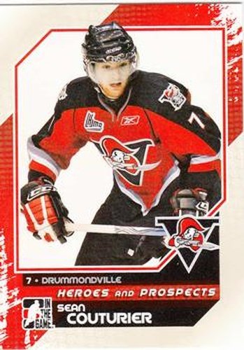 #61 Sean Couturier - Drummondville Voltigeurs - 2010-11 In The Game Heroes and Prospects Hockey