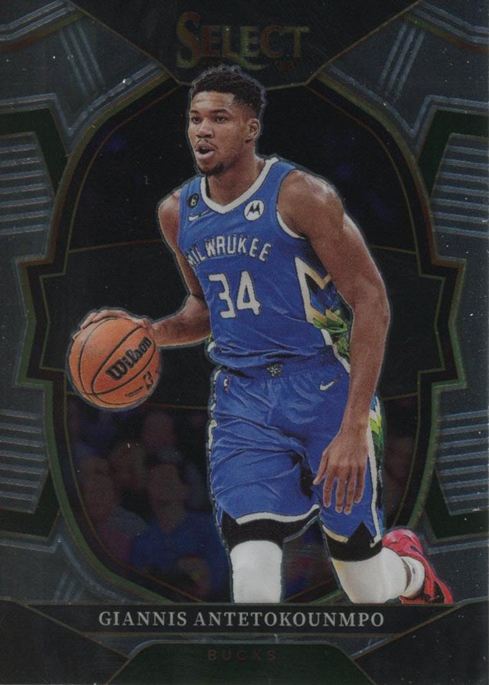 #61 Giannis Antetokounmpo - Milwaukee Bucks - 2022-23 Panini Select Basketball