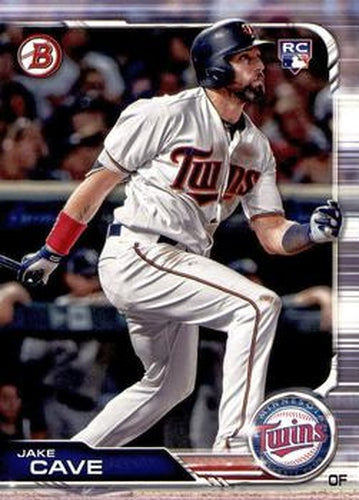 #61 Jake Cave - Minnesota Twins - 2019 Bowman Baseball