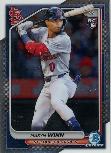 #61 Masyn Winn - St. Louis Cardinals - 2024 Bowman Chrome Baseball