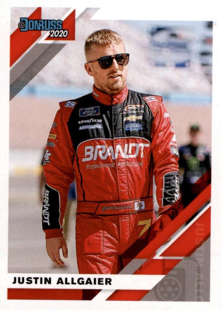 #61 Justin Allgaier - JR Motorsports - 2020 Donruss Racing