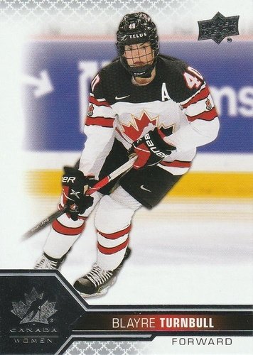 #61 Blayre Turnbull - Canada - 2022-23 Upper Deck Team Canada Juniors Hockey