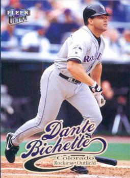 #61 Dante Bichette - Colorado Rockies - 1999 Ultra Baseball
