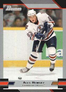 #61 Ales Hemsky - Edmonton Oilers - 2003-04 Bowman Draft Picks and Prospects Hockey