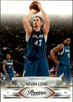 #61 Kevin Love - Minnesota Timberwolves - 2009-10 Panini Prestige Basketball