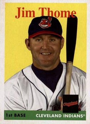 #61 Jim Thome - Cleveland Indians - 2019 Topps Archives Baseball
