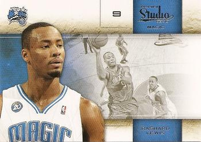 #61 Rashard Lewis - Orlando Magic - 2009-10 Panini Studio Basketball