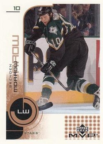 #61 Brenden Morrow - Dallas Stars - 2002-03 Upper Deck MVP Hockey
