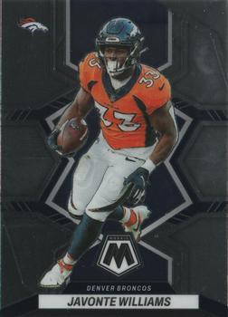 #61 Javonte Williams - Denver Broncos - 2022 Panini Mosaic Football
